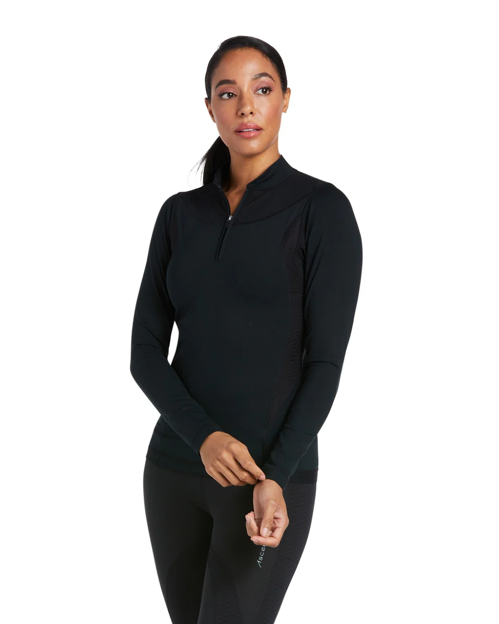 Ariat Womens Ascent 1/4 Zip Base Layer - Image 10