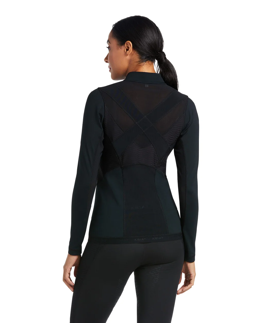 Ariat Womens Ascent 1/4 Zip Base Layer - Image 11