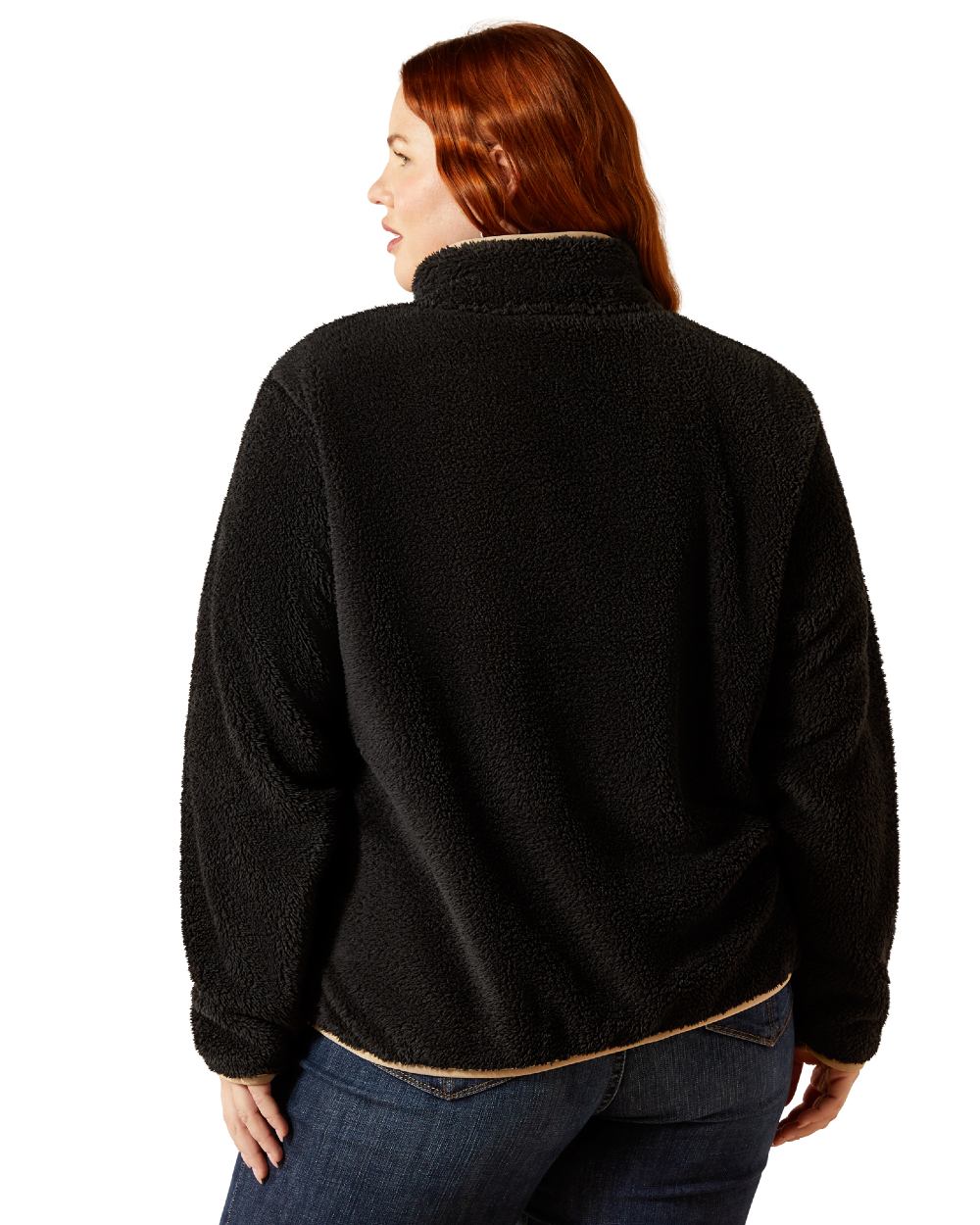 Ariat Womens Berber Snap Front Sweatshirt - Image 3