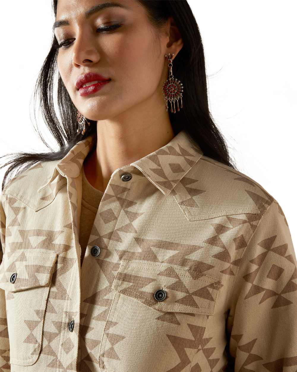 Ariat Womens Clovis Insulated Shirt Jacket - Image 2