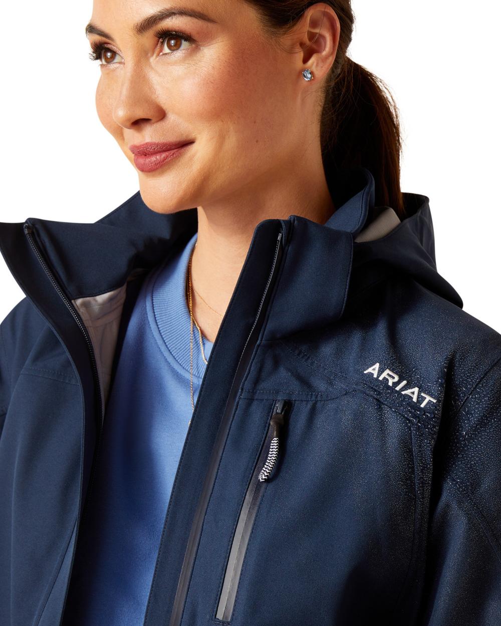 Ariat Womens Coastal Long Waterproof Parka - Image 4