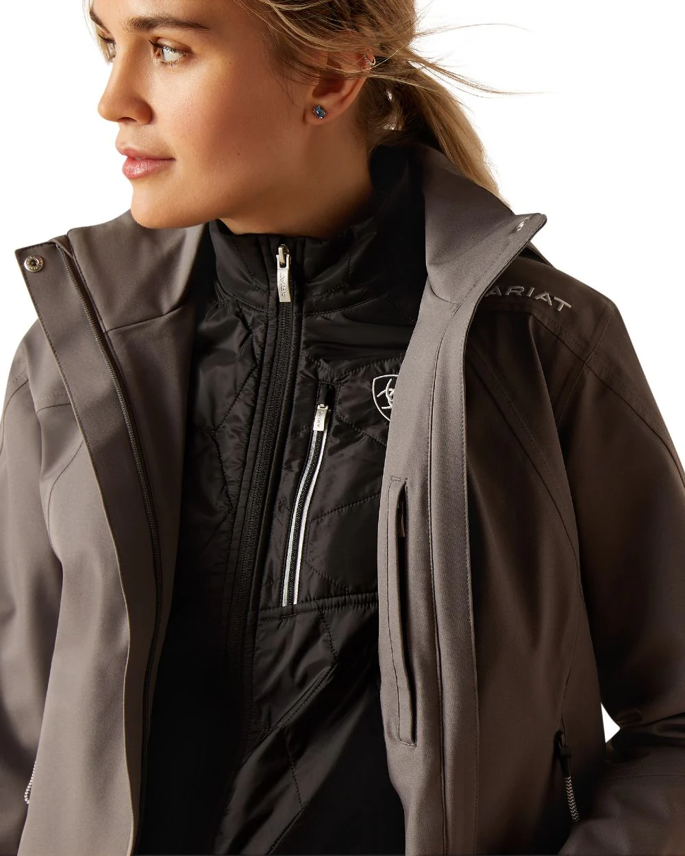 Ariat Womens Coastal Waterproof Jacket - Image 8