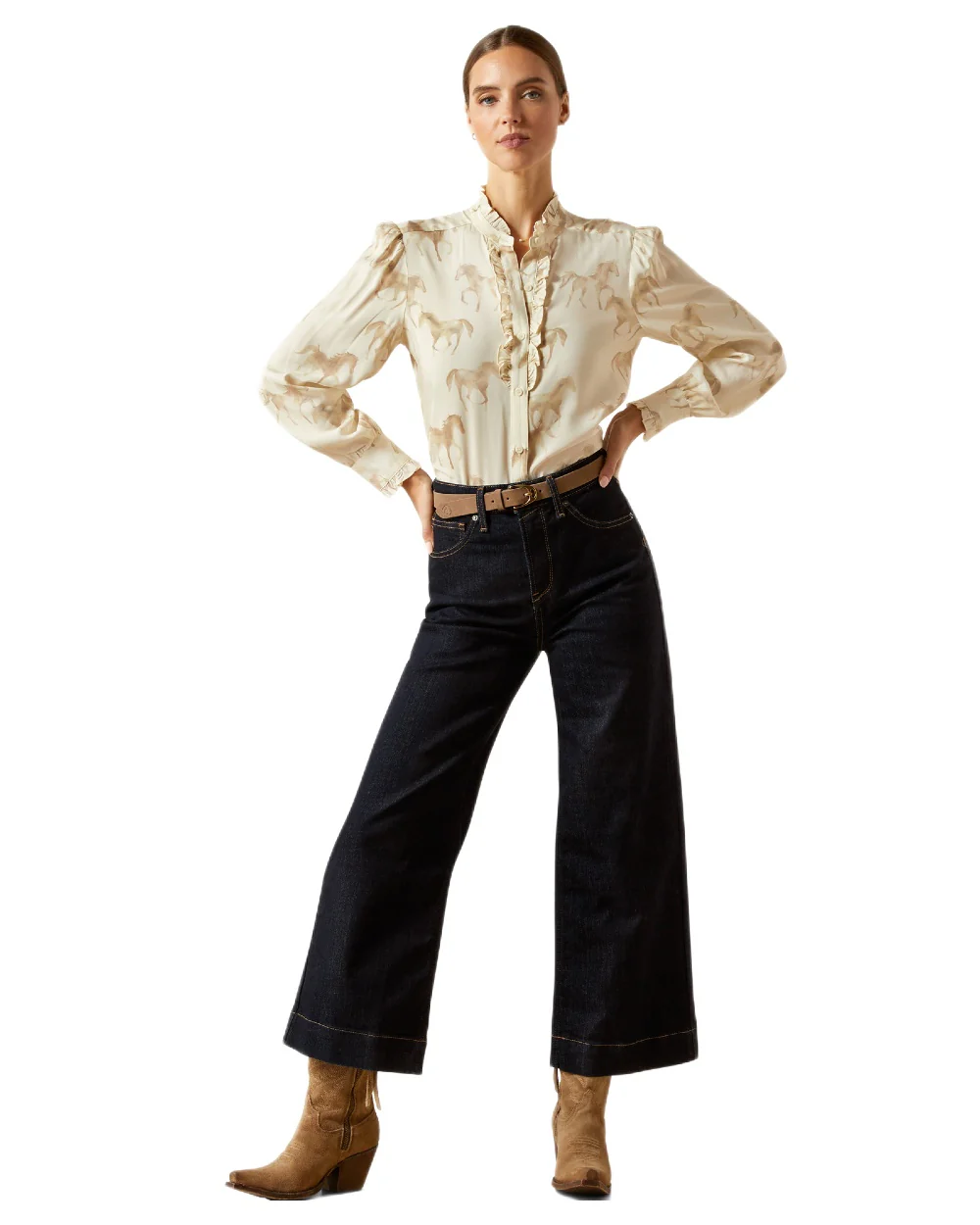 Ariat Womens Cricklade Blouse - Image 2
