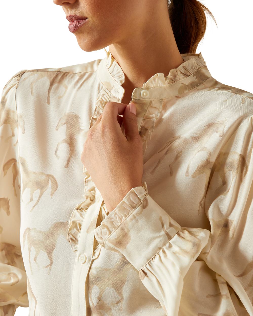 Ariat Womens Cricklade Blouse - Image 5