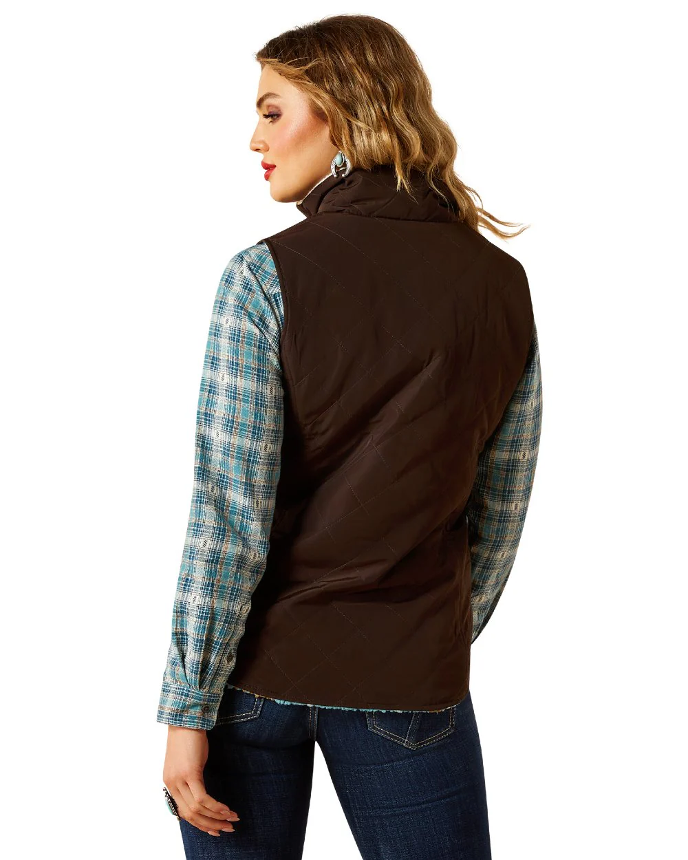 Ariat Womens Dilon 2.0 Reversible Insulated Vest - Image 5