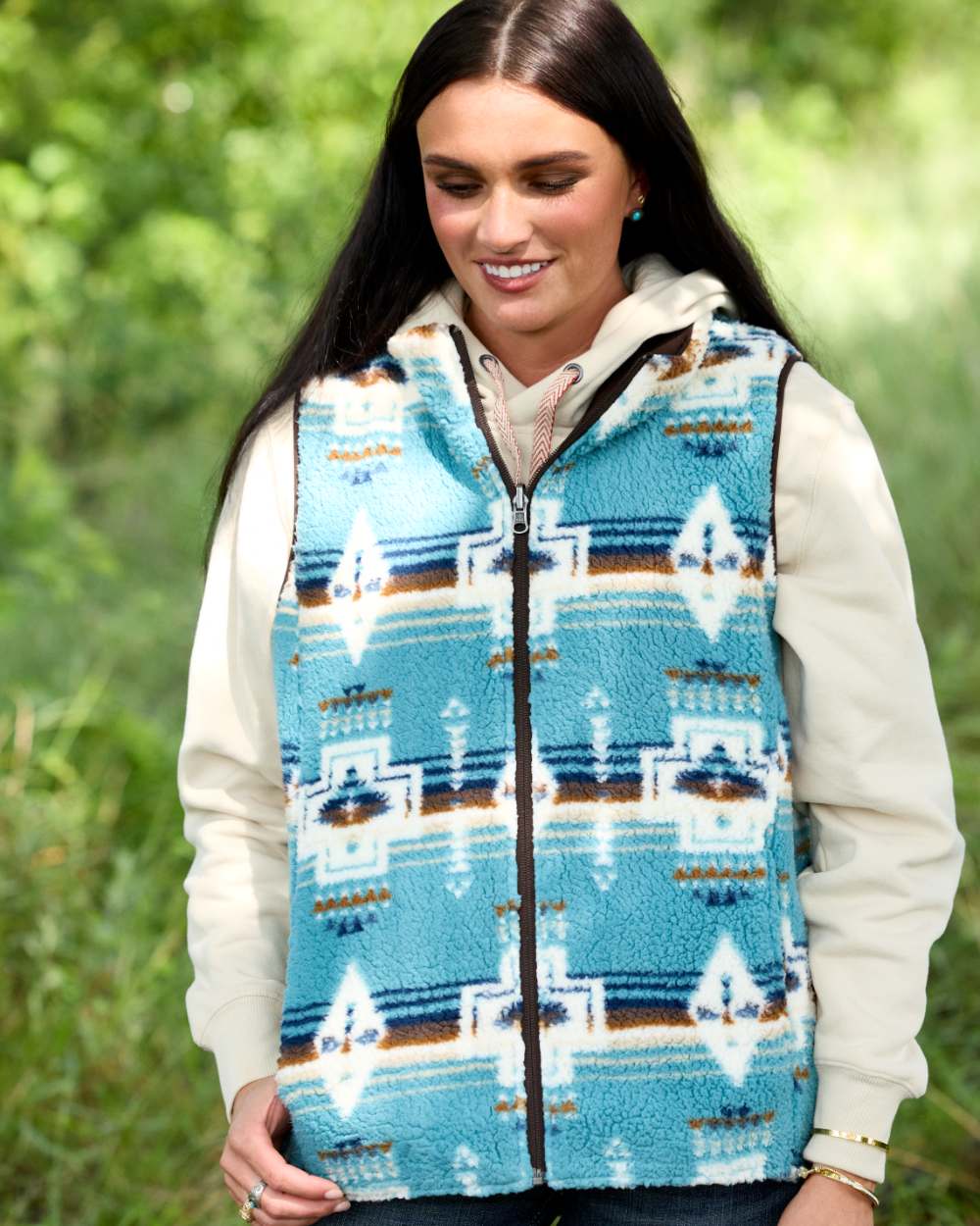 Ariat Womens Dilon 2.0 Reversible Insulated Vest - Image 8
