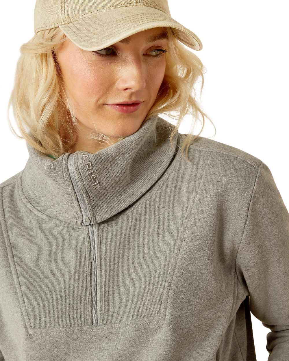 Ariat Womens Fern Half Zip Sweatshirt - Image 10
