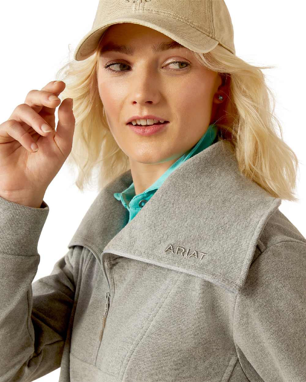 Ariat Womens Fern Half Zip Sweatshirt - Image 12