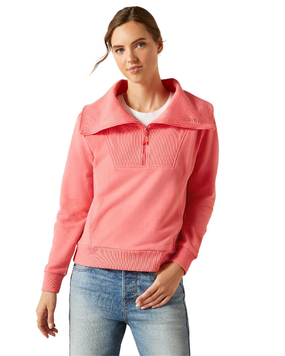 Ariat Womens Fern Half Zip Sweatshirt - Image 14