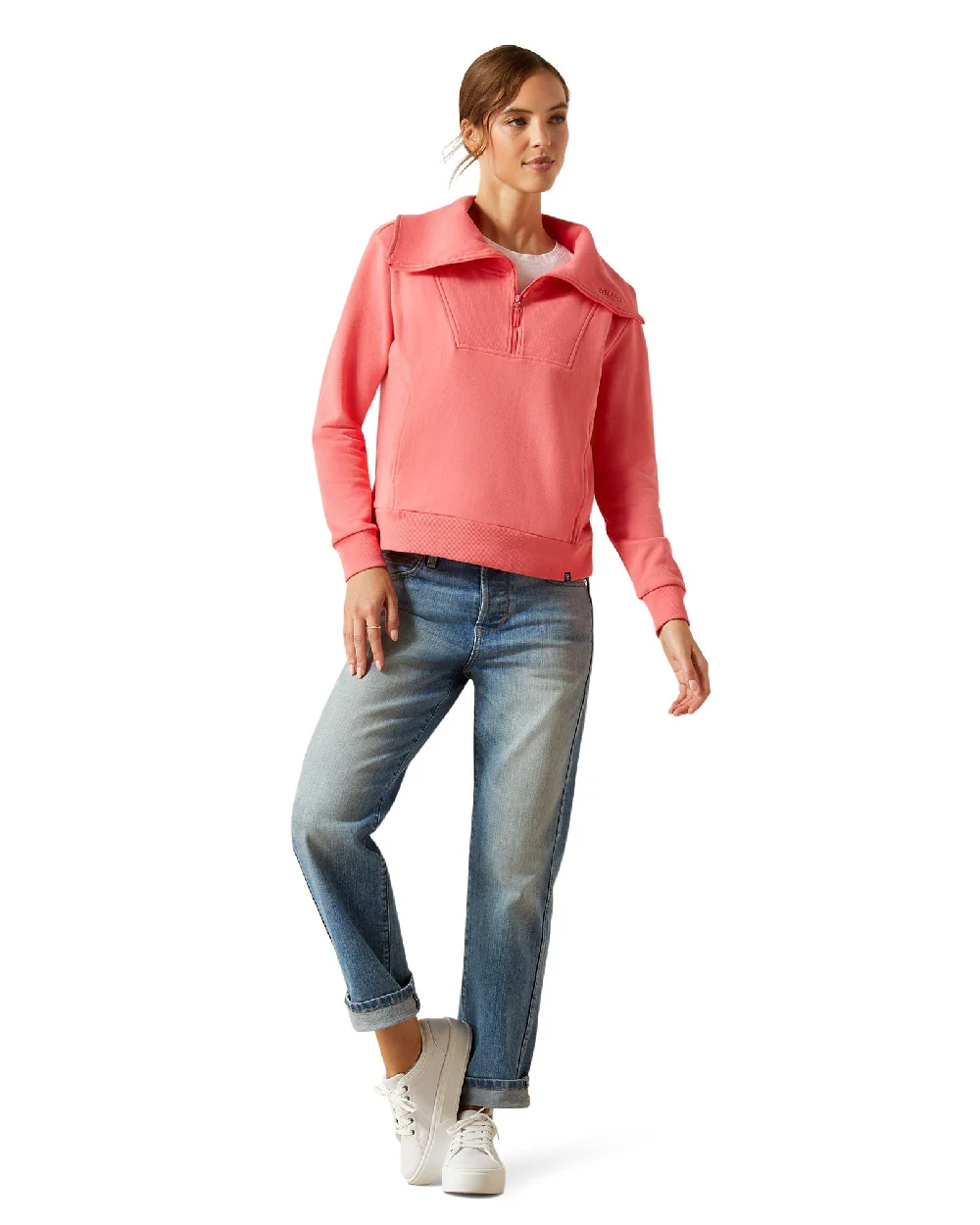 Ariat Womens Fern Half Zip Sweatshirt - Image 17