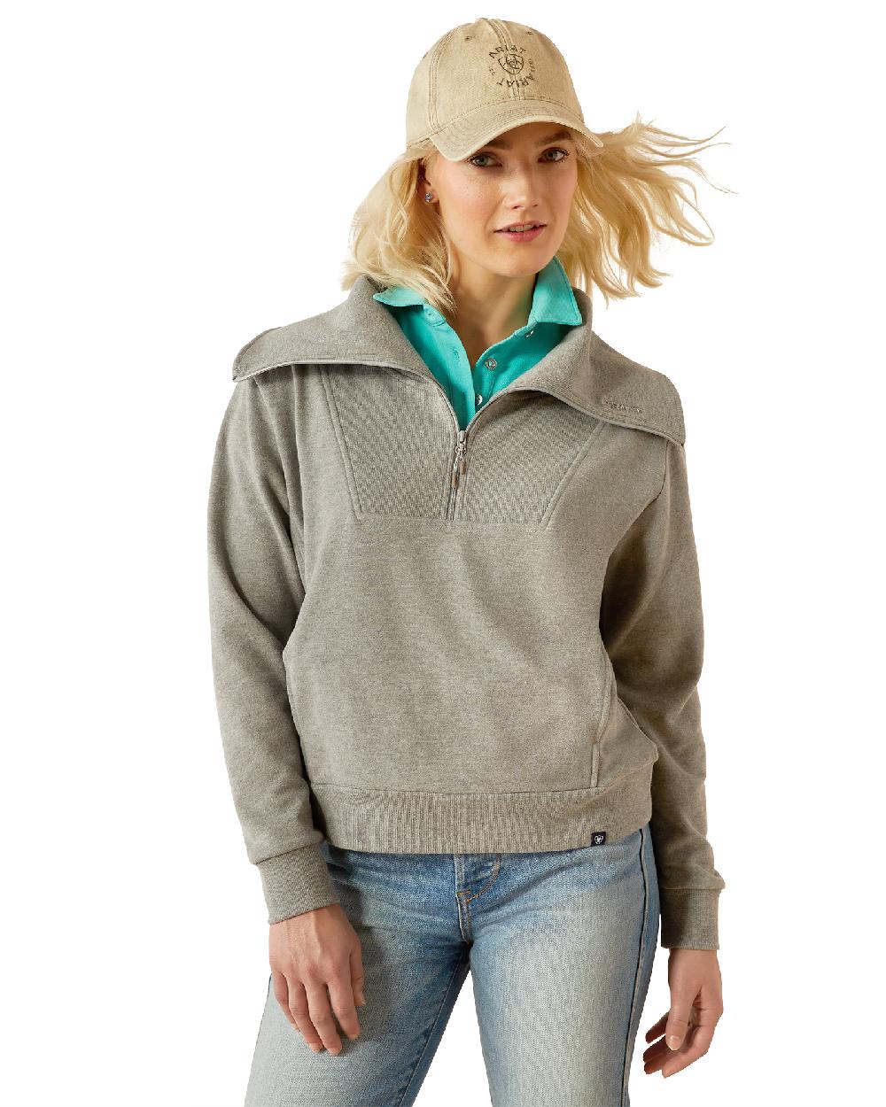 Ariat Womens Fern Half Zip Sweatshirt - Image 9