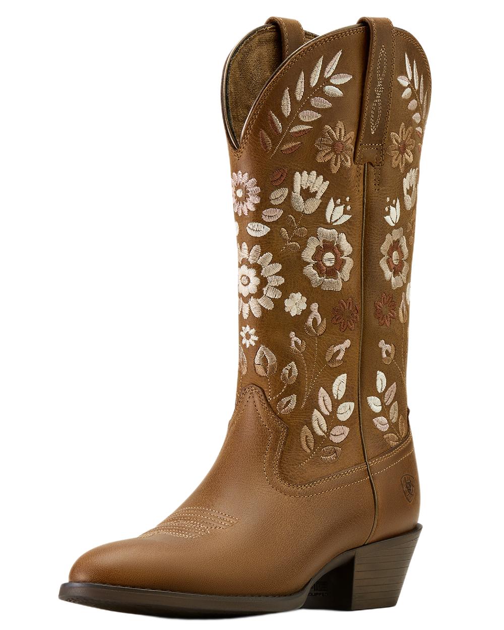 Ariat Womens Heritage Meadow R Toe Western Boots