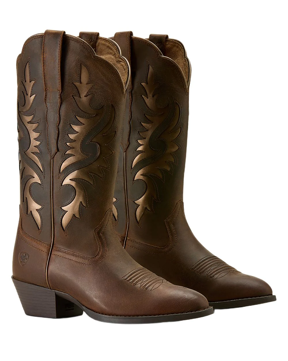 Ariat Womens Heritage R Toe Retro Western Boots - Image 3
