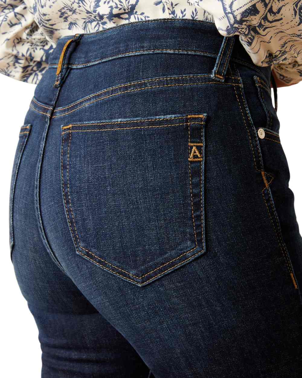 Ariat Womens High Rise Bridle Skinny Jeans - Image 11