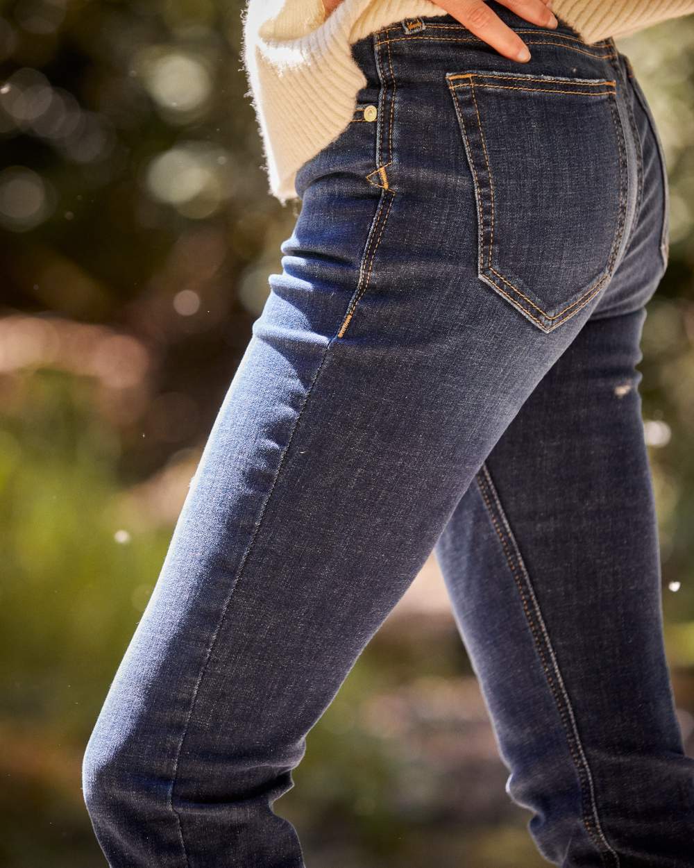 Ariat Womens High Rise Bridle Skinny Jeans - Image 6