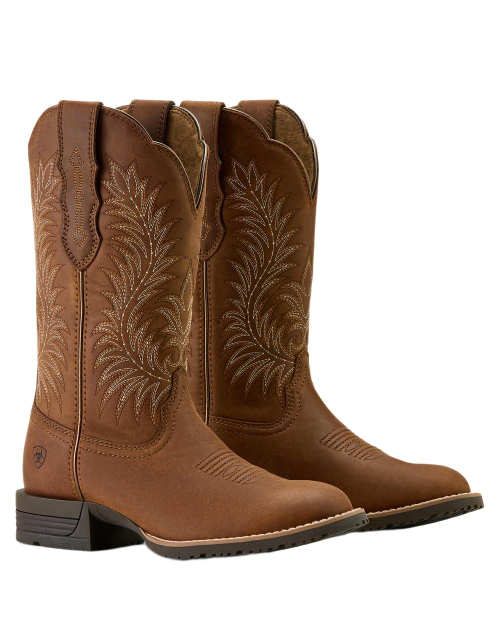 Ariat Womens Hybrid Ranchward W Toe Western Boots - Image 2