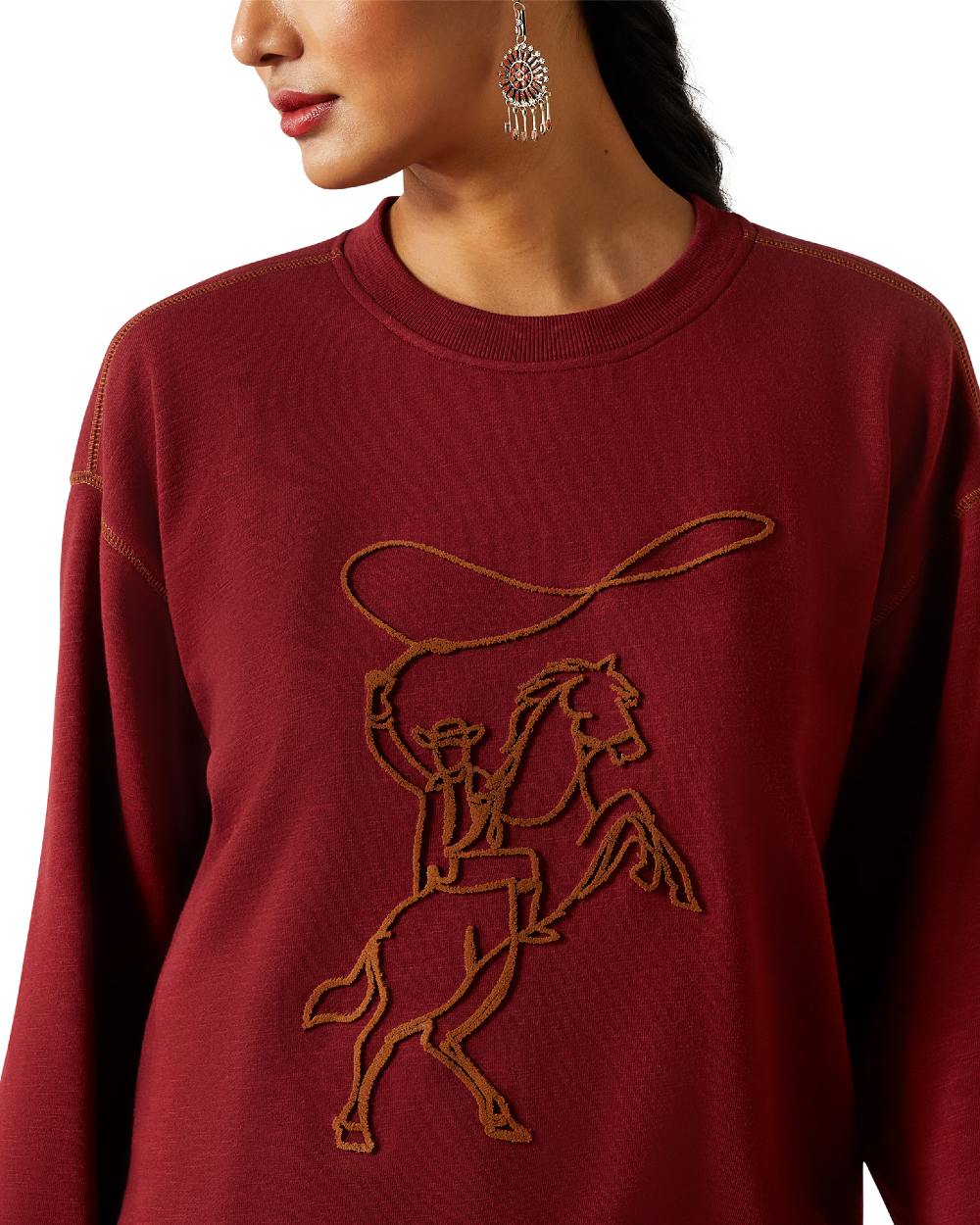 Ariat Womens Lasso Sweatshirt - Image 3