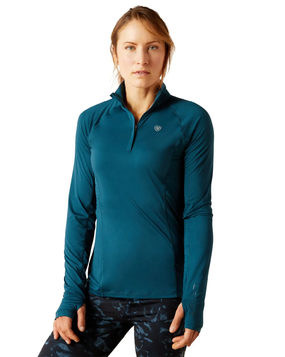 Ariat Womens Lowell 2.0 1/4 Zip Long Sleeve Base Layer - Image 15