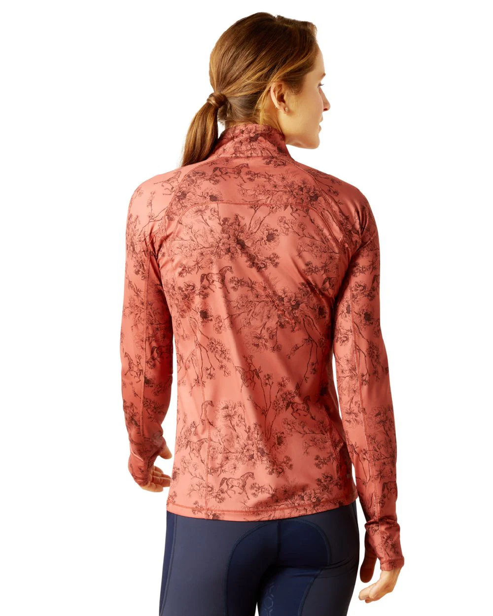 Ariat Womens Lowell 2.0 1/4 Zip Long Sleeve Base Layer - Image 19