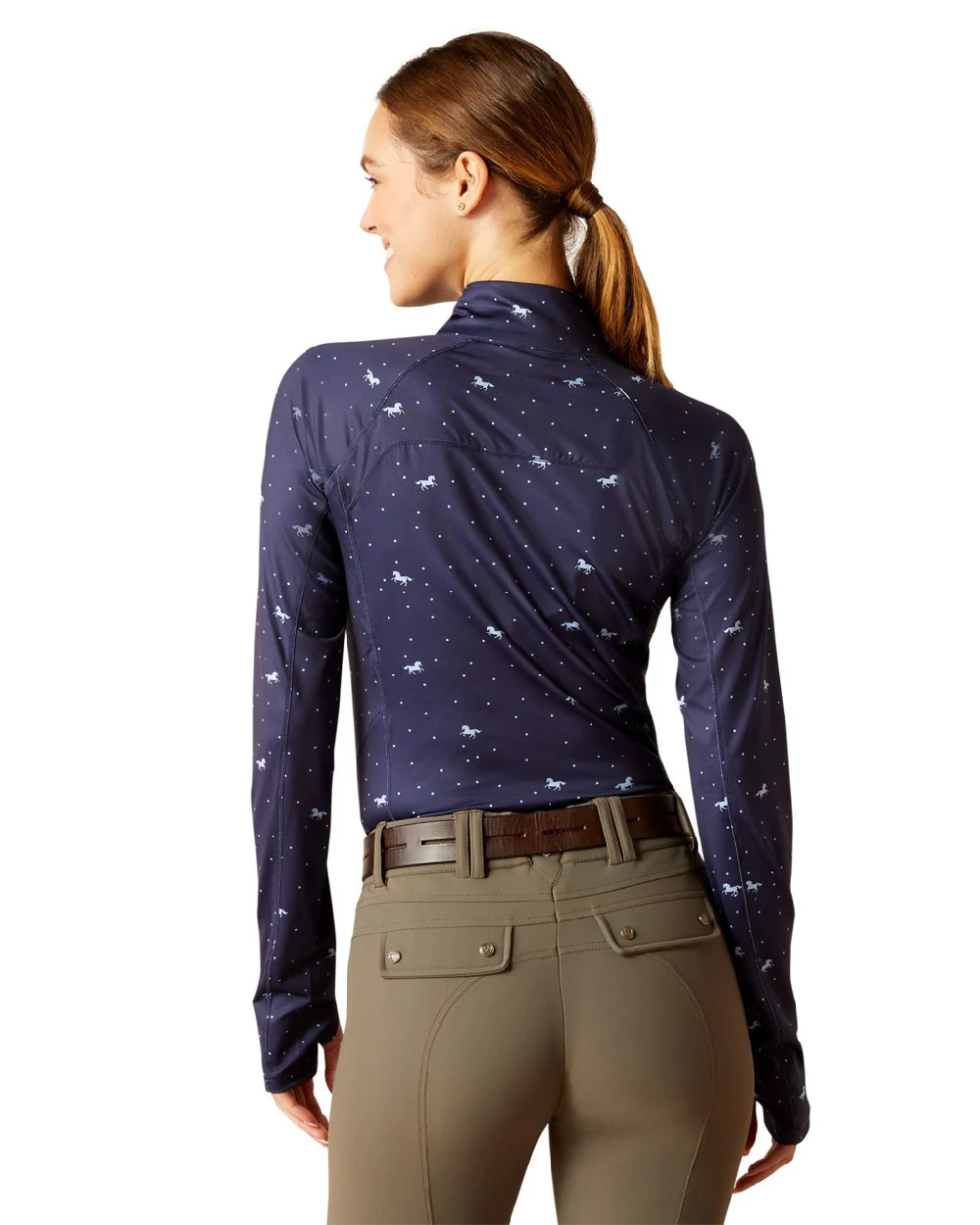 Ariat Womens Lowell 2.0 1/4 Zip Long Sleeve Base Layer - Image 25