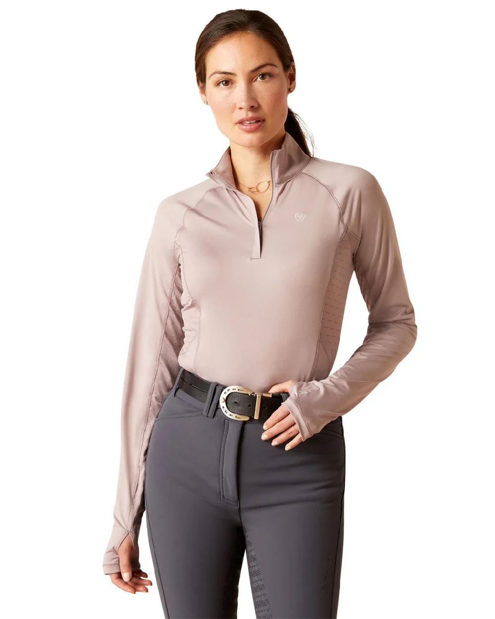 Ariat Womens Lowell 2.0 1/4 Zip Long Sleeve Base Layer - Image 27