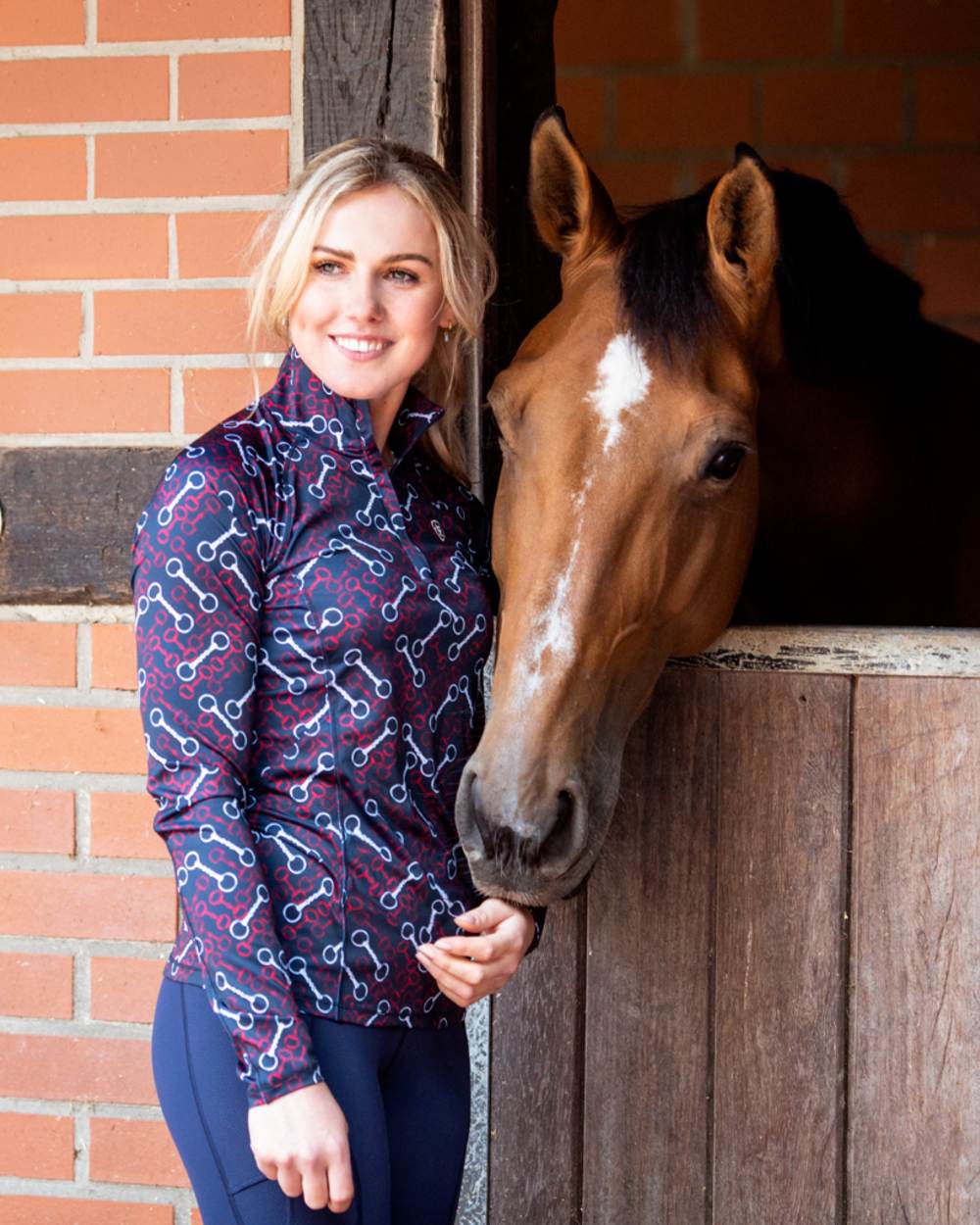 Ariat Womens Lowell 2.0 1/4 Zip Long Sleeve Base Layer - Image 7