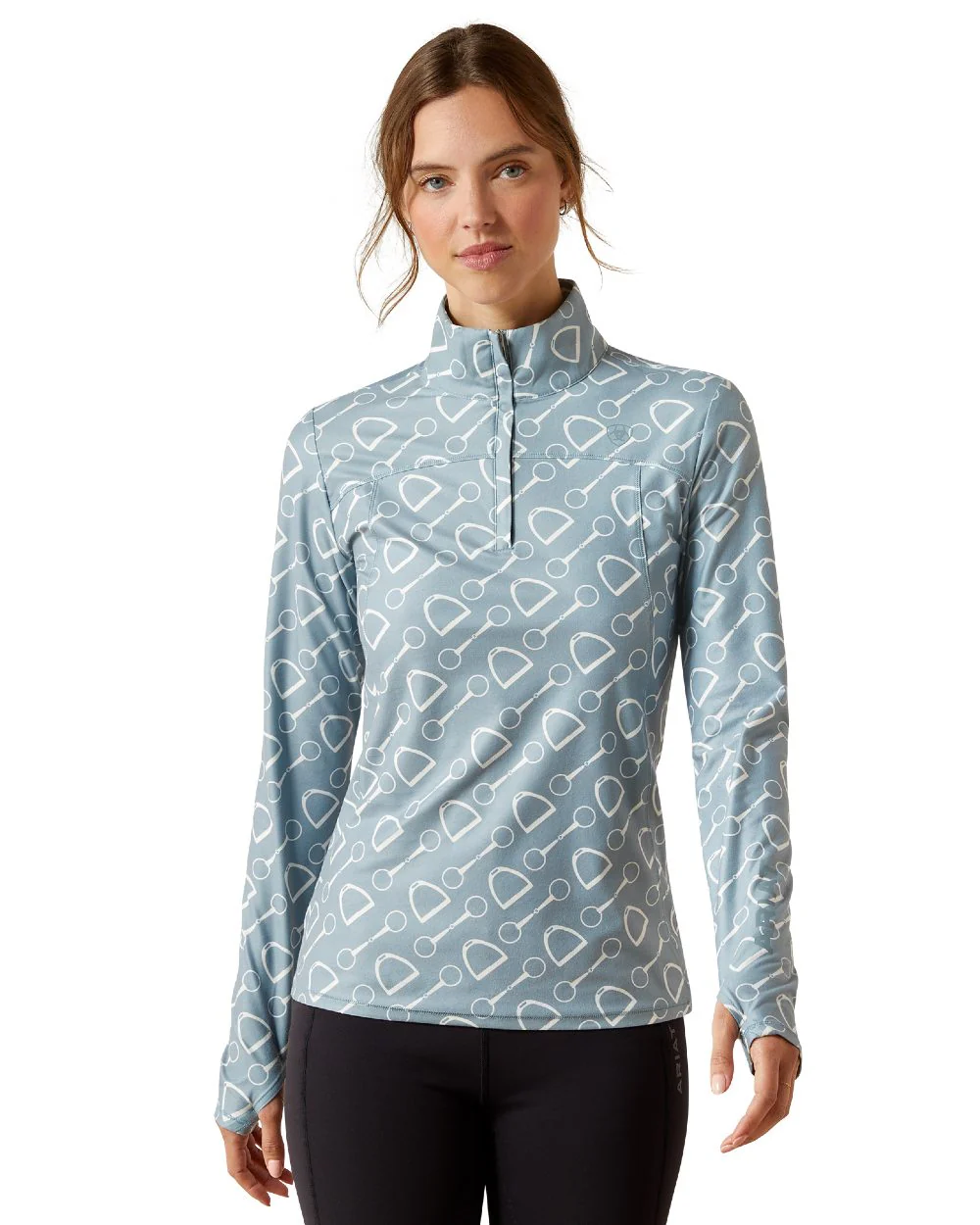 Ariat Womens Lowell 3.0 Quarter Zip Baselayer - Image 17
