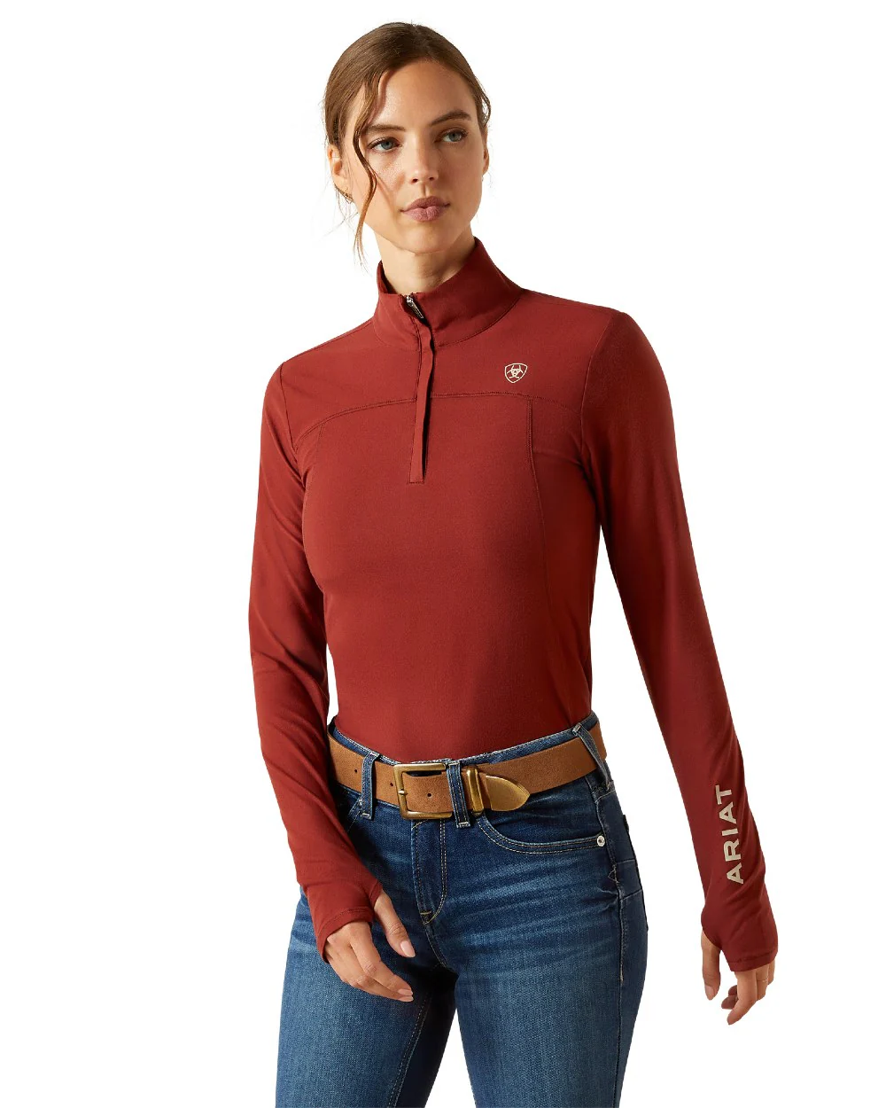 Ariat Womens Lowell 3.0 Quarter Zip Baselayer - Image 21