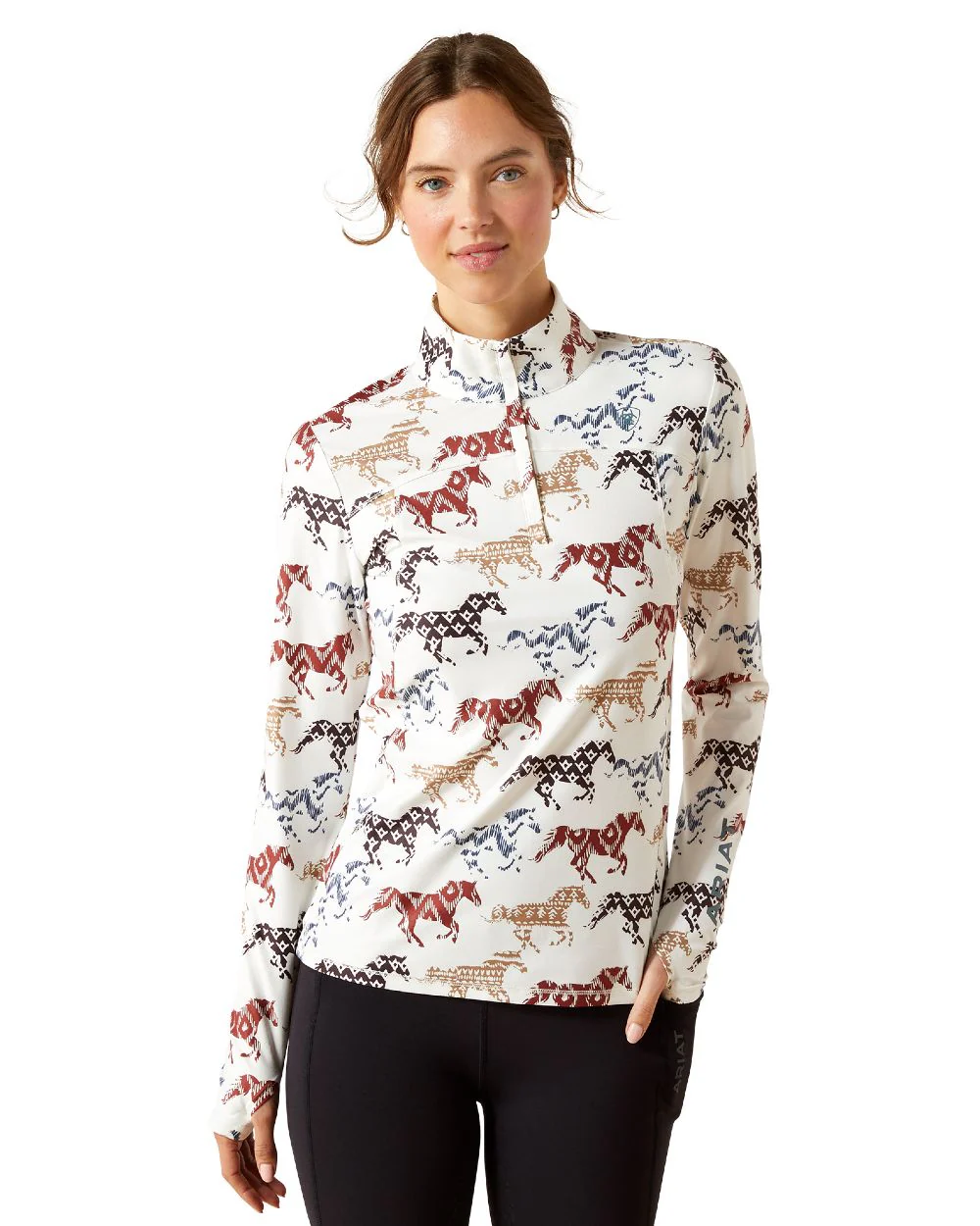 Ariat Womens Lowell 3.0 Quarter Zip Baselayer - Image 26