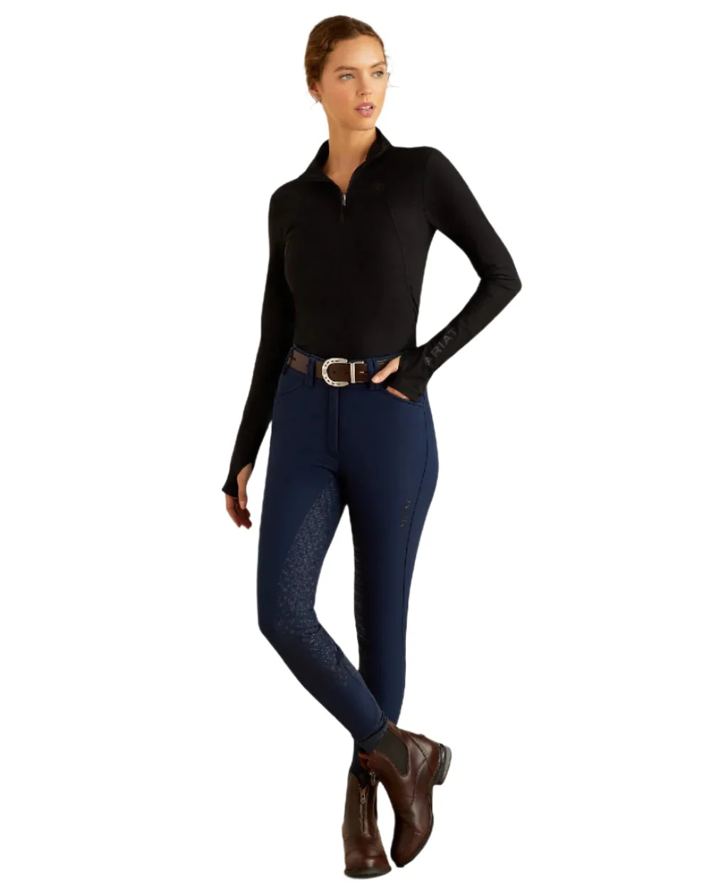 Ariat Womens Lowell 3.0 Quarter Zip Baselayer - Image 3
