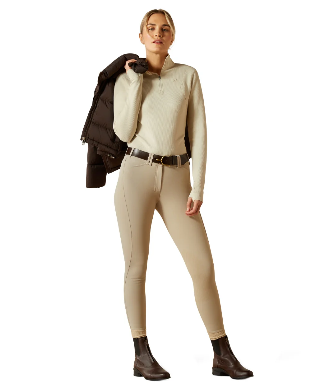 Ariat Womens Lucent Quarter Zip Baselayer - Image 9