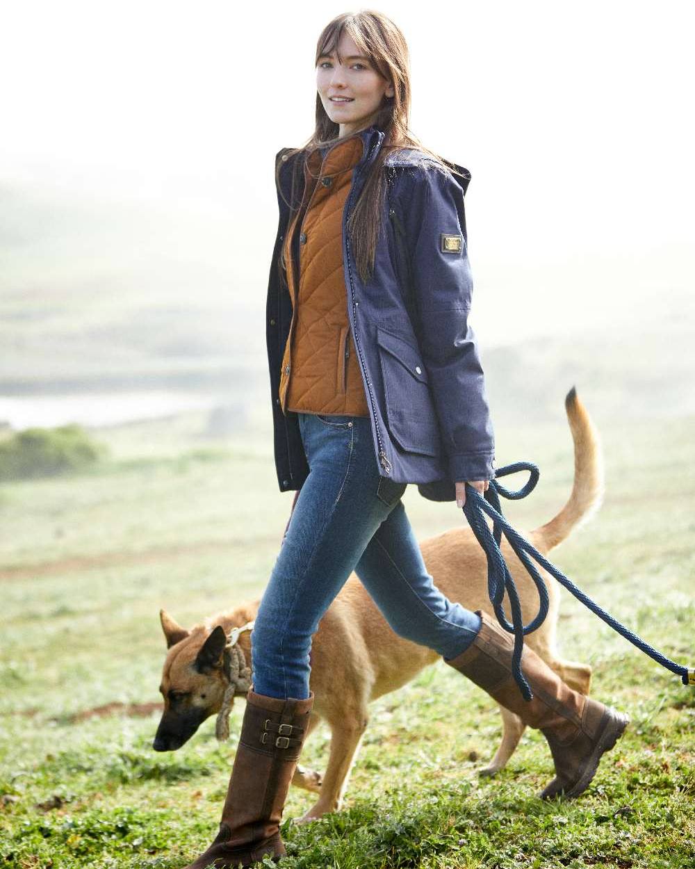 Ariat Womens Moresby Tall H20 Java Country Boot - Image 4