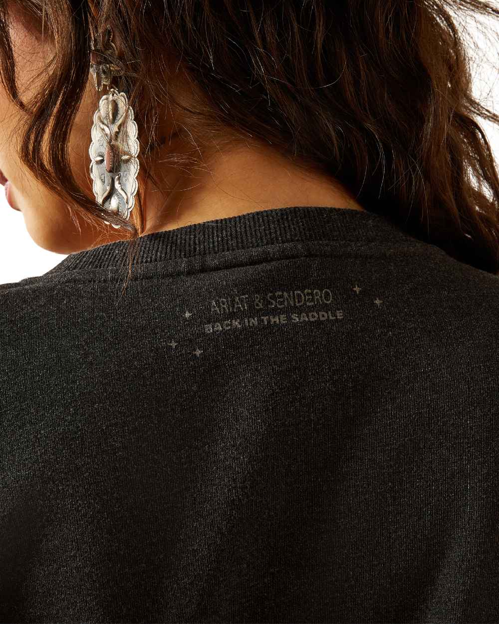 Ariat Womens Oversize Sendero When Life Gives You Agaves Sweatshirt - Image 6