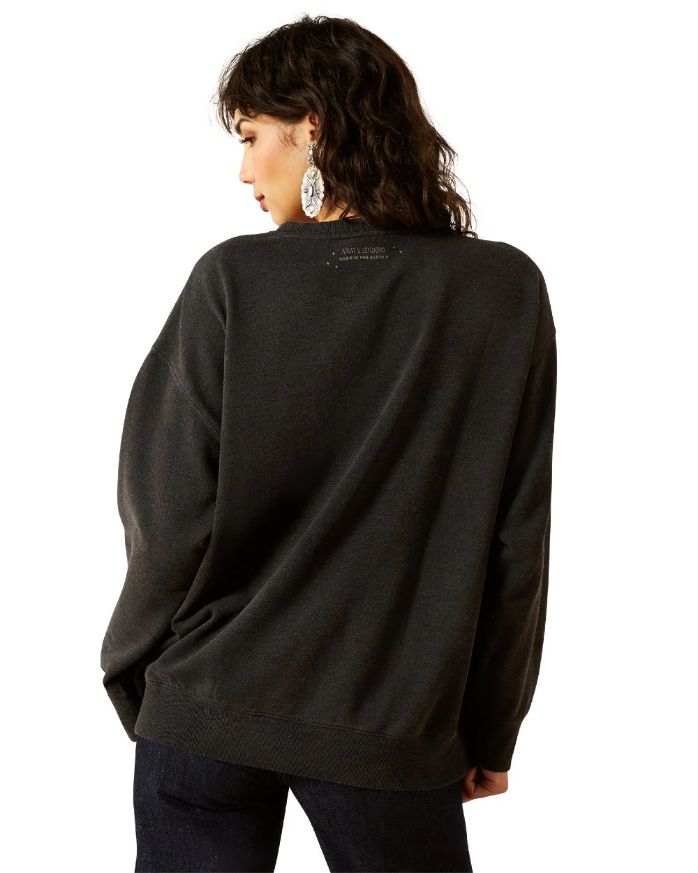 Ariat Womens Oversize Sendero When Life Gives You Agaves Sweatshirt - Image 7