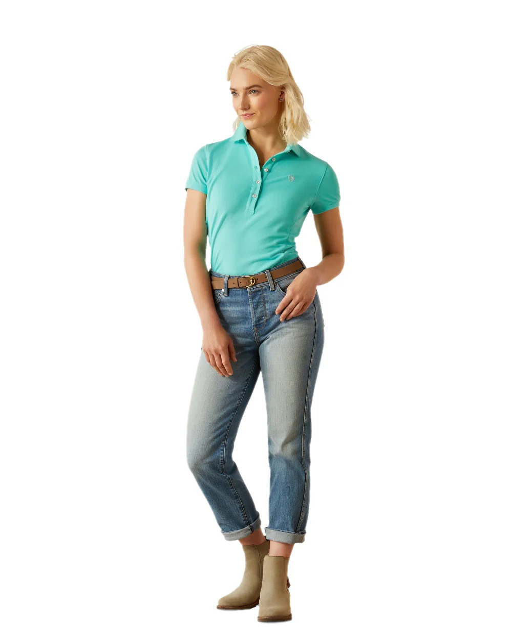 Ariat Womens Prix 3.0 Polo Shirt Clearance - Image 3