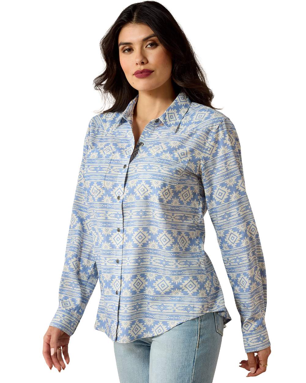 Ariat Womens Real Billie Jean Shirt - Image 12
