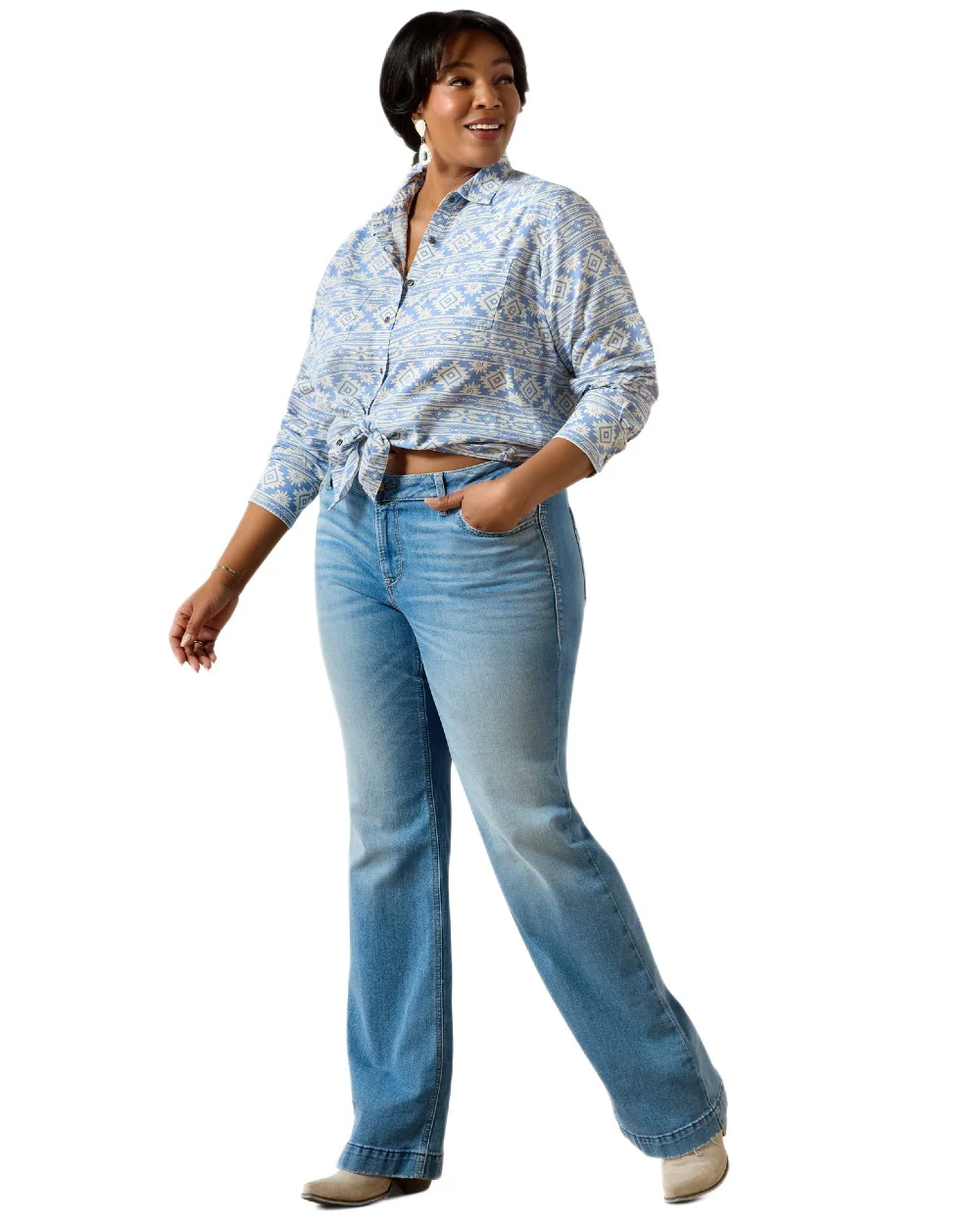 Ariat Womens Real Billie Jean Shirt - Image 13