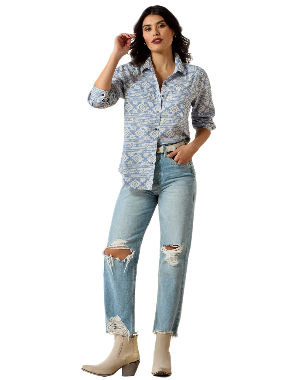 Ariat Womens Real Billie Jean Shirt - Image 15