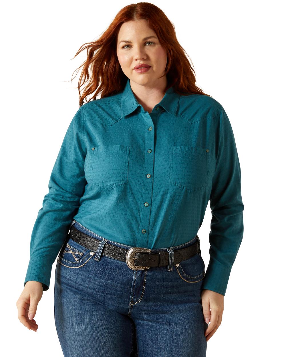 Ariat Womens Real Billie Jean Shirt - Image 7