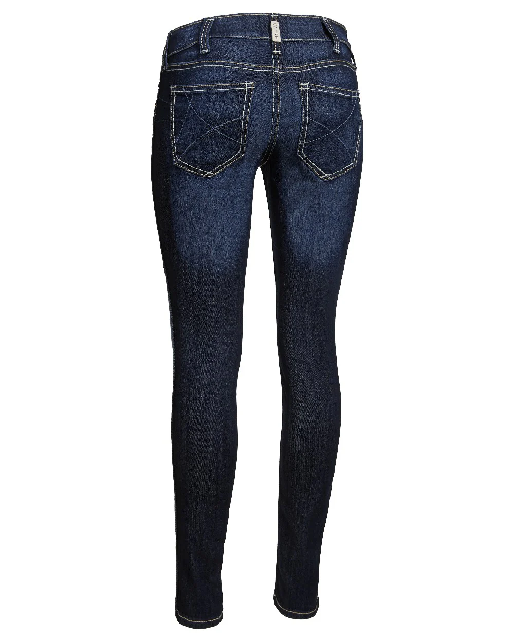 Ariat Womens Real Mid Rise Outseam Ella Skinny Jeans - Image 14