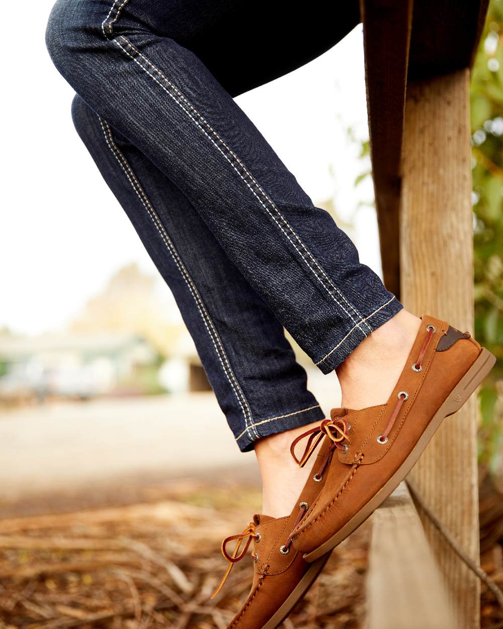 Ariat Womens Real Mid Rise Outseam Ella Skinny Jeans - Image 5