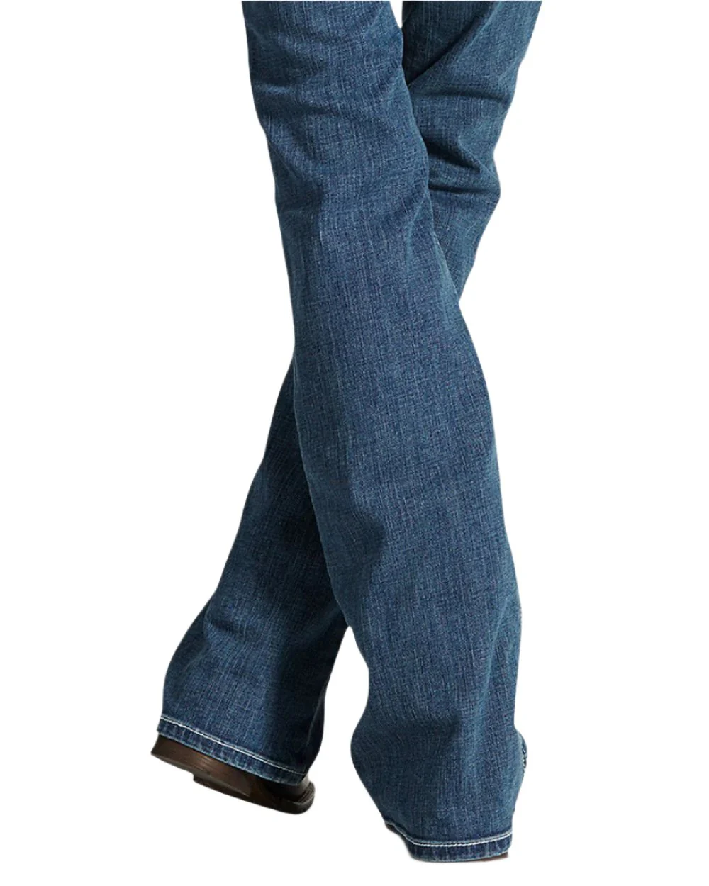 Ariat Womens Real Mid Rise Stretch Whipstitch Boot Cut Jeans - Image 7
