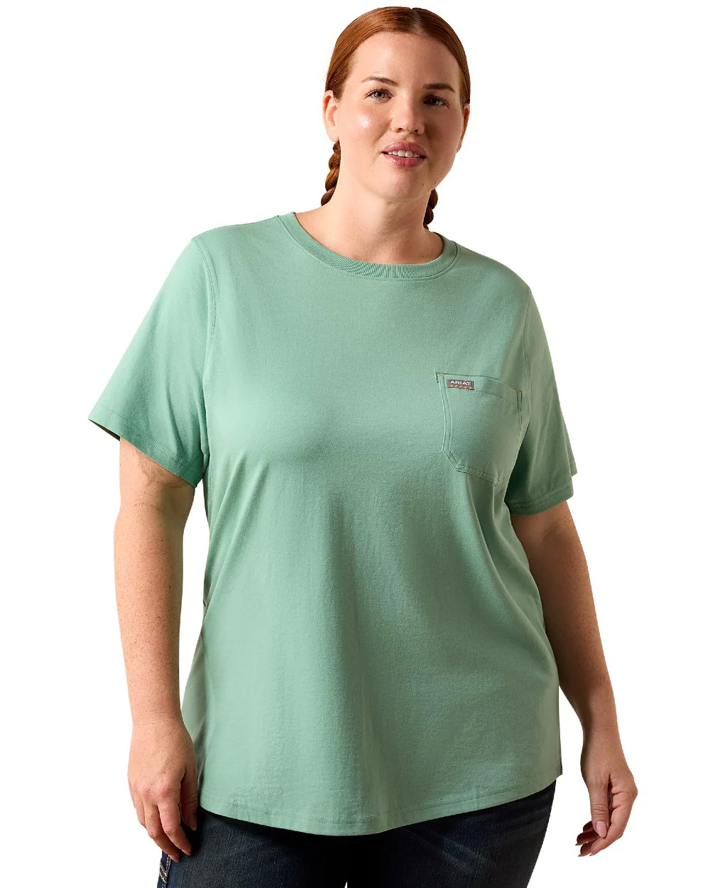 Ariat Womens Rebar Workman Field Dog Classic T-Shirt - Image 5