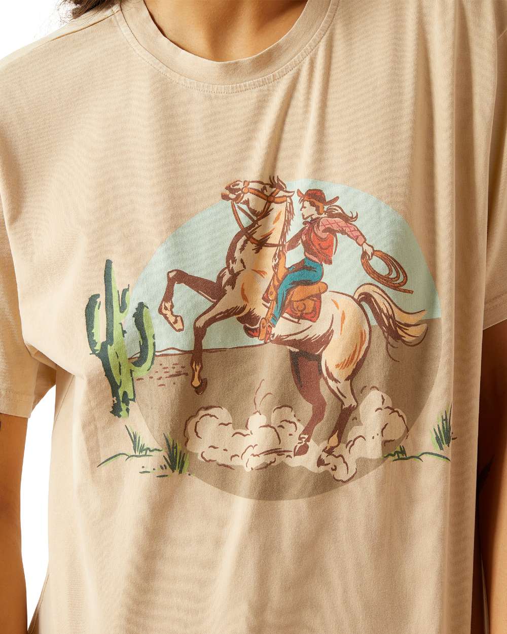 Ariat Womens Ride On T-Shirt - Image 4