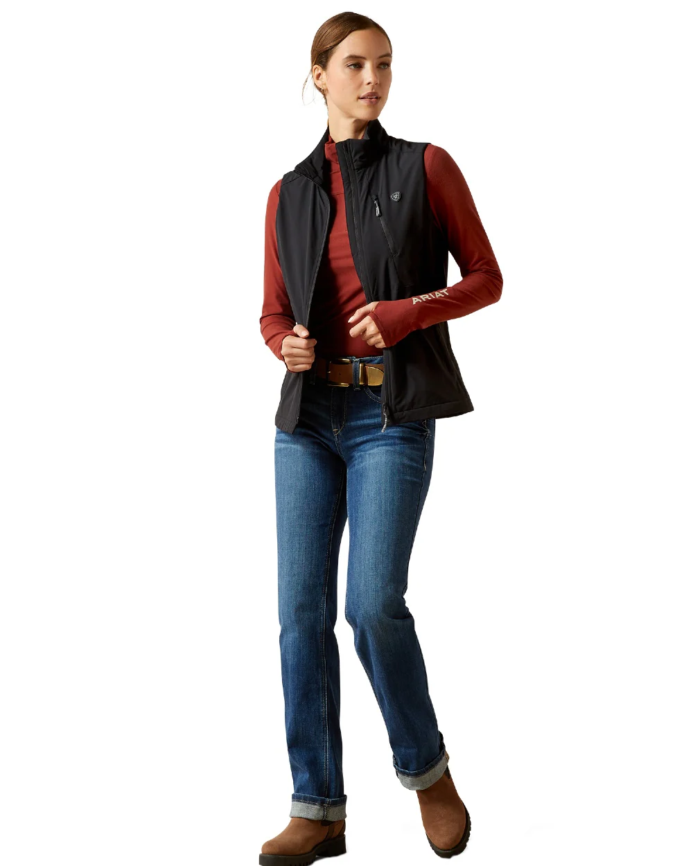 Ariat Womens Rion Stretch Shell Vest - Image 2