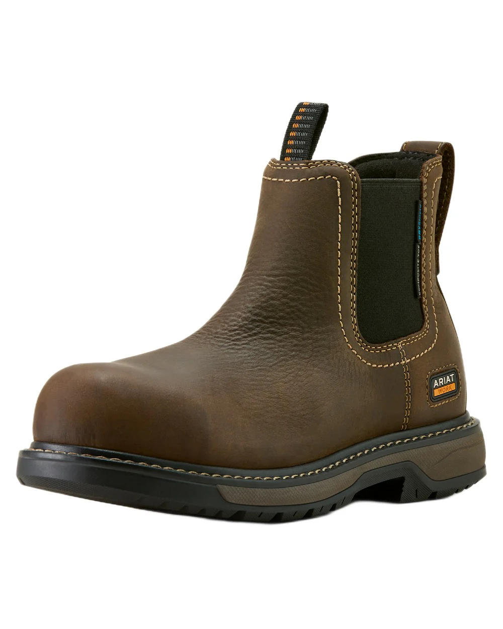 Ariat Womens Riveter Chelsea Waterproof Composite Toe Work Boots - Image 2