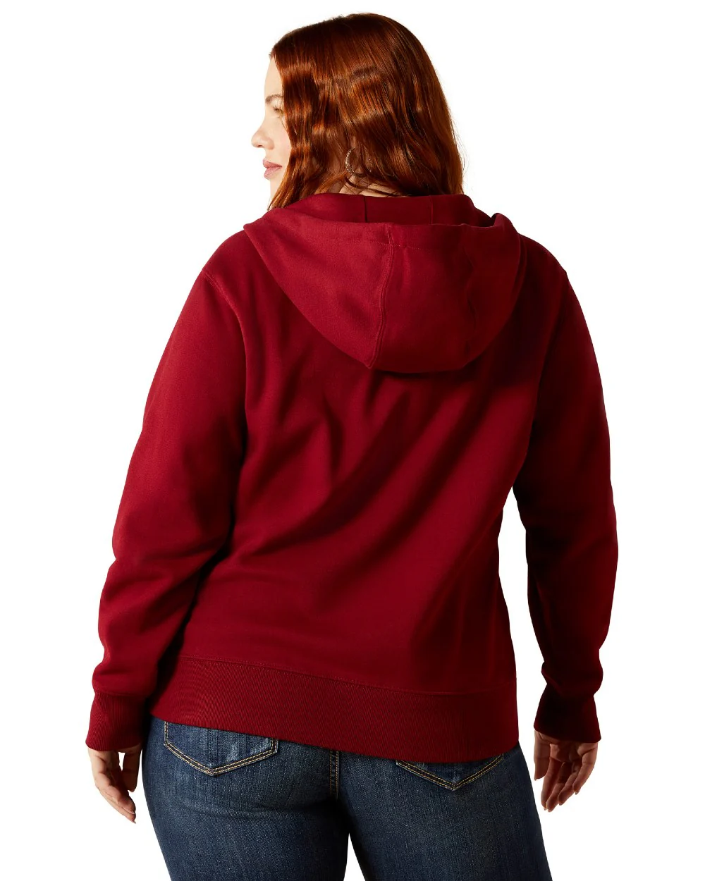 Ariat Womens Stitched Full Zip Hoodie - Image 6