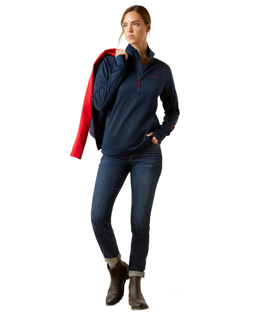 Ariat Womens Team EQ Half Zip Pullover - Image 9