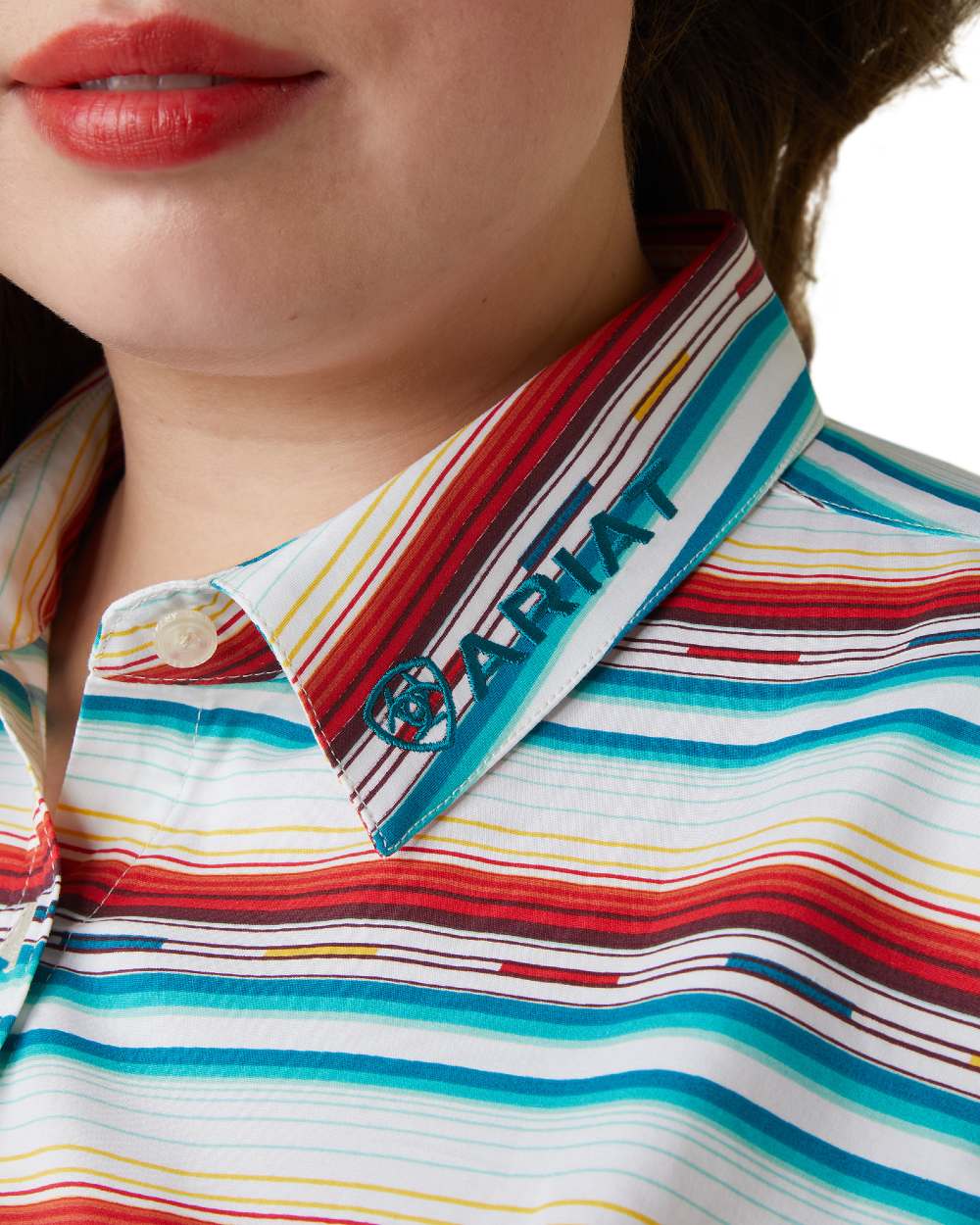 Ariat Womens Team Kirby Stretch Shirt - Image 7