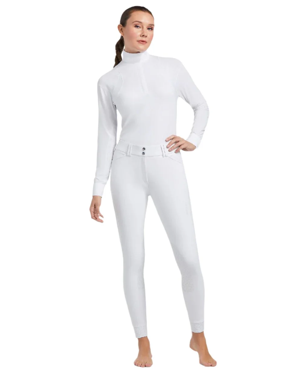 Ariat Womens Tri Factor Grip Knee Patch Breeches - Image 11